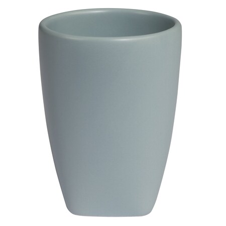 Creative Bath Products Solid Matte Ceramic Aqua Tumbler